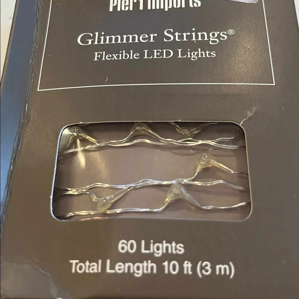Pier 1 Imports Purple Glimmer Strings LED Lights